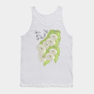 Bindweed & Birds In Flight Tank Top